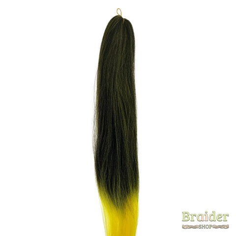 Schwarz und Gelb - Kanekalon (#OMB Yellow ) Schwarz und Gelb - Kanekalon (#OMB Yellow )
