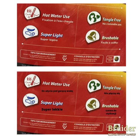 X-Pression Ultra Braid - Kanekalon (2) X-Pression Ultra Braid - Kanekalon (2)
