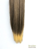 Ciemny brąz - blond - Kanekalon (#4/613)